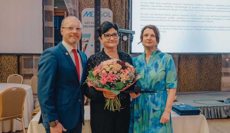 Ocenění pro MUDr. Naděždu Dobrovodskou